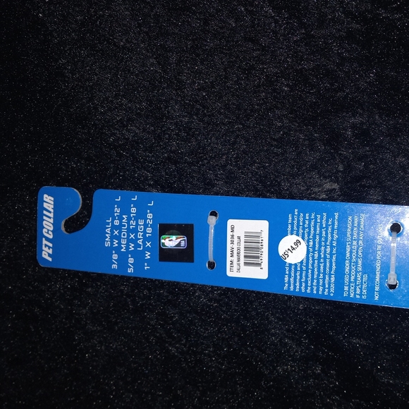 Dallas Mavericks Collar for Dogs, Medium - Picture 3 of 5